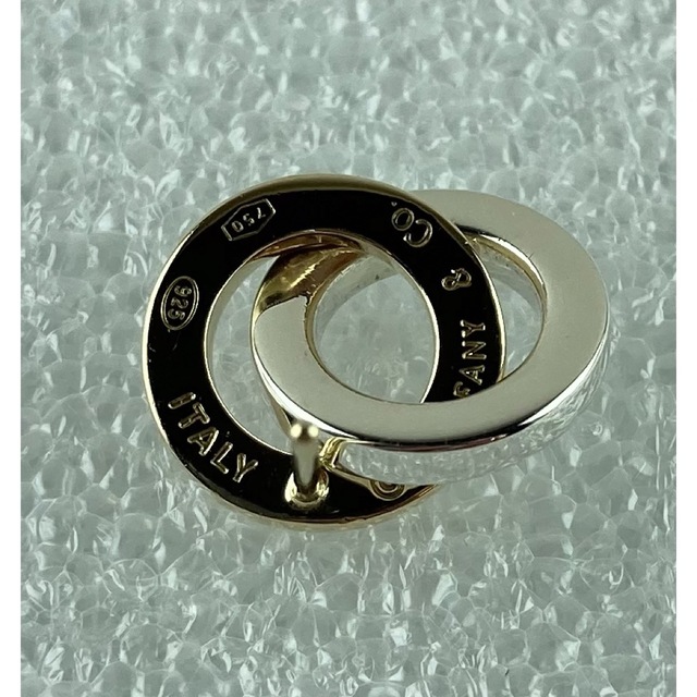 Tiffany&Co. ティファニー ダブルサークル ピアス 925/750 【再入荷