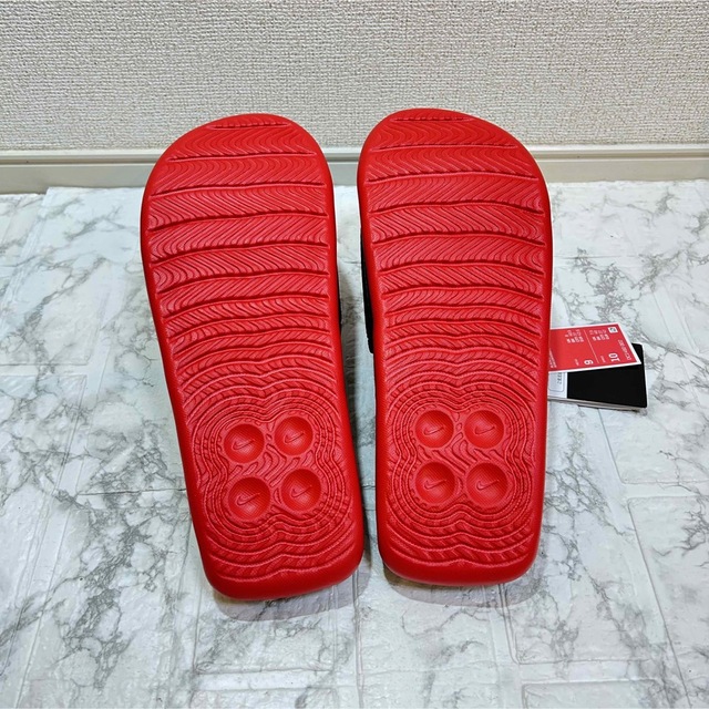 新品 未使用 NIKE AIRMAX CIRRO SLIDE ブラック/レッド