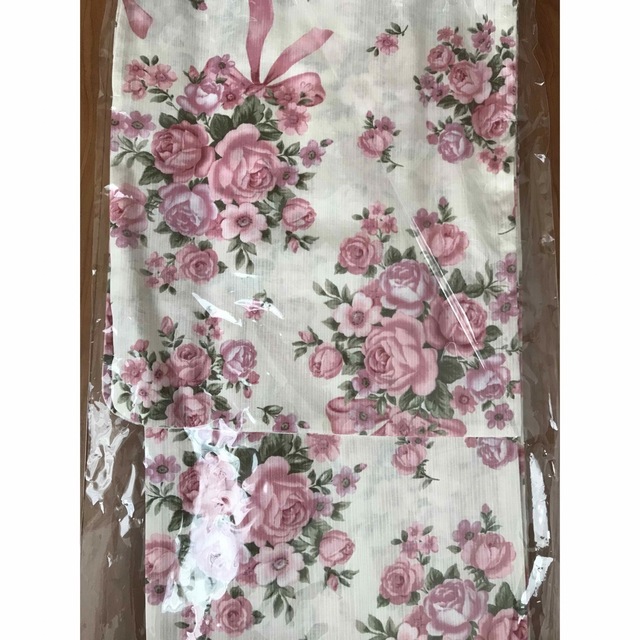 メゾンドフルールプティローブ 巴里のブーケ浴衣セット ライトピンク