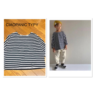 チャオパニックティピー(CIAOPANIC TYPY)のチャオパニックティピー　ボーダー　ロンT (Tシャツ/カットソー)