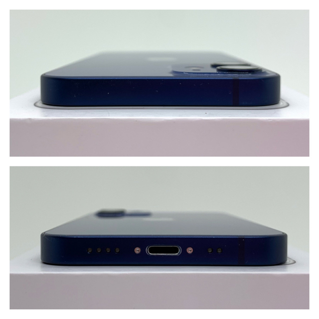 S超美品】iPhone 12 mini ブルー 128GB SIMフリー 本体 激安価格の www