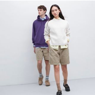 ユニクロ(UNIQLO)のUNIQLO ユニクロ ショートパンツ チノショーツ BEIGE MEN S(ショートパンツ)