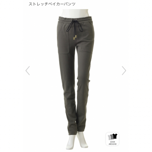 THE RERACS - THE RERACS ストレッチベイカーパンツ 38 カーキの通販