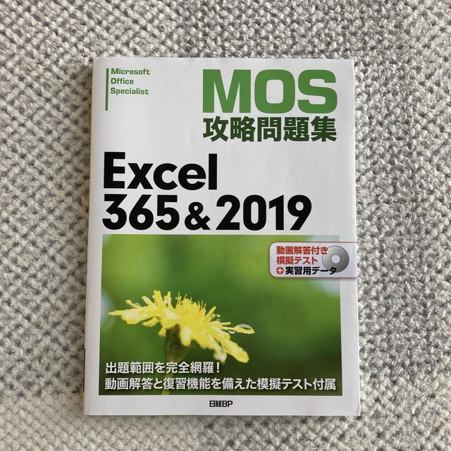 MOS(モス)の4月限定値下げ　ＭＯＳ攻略問題集Ｅｘｃｅｌ３６５＆２０１９ エンタメ/ホビーの本(コンピュータ/IT)の商品写真