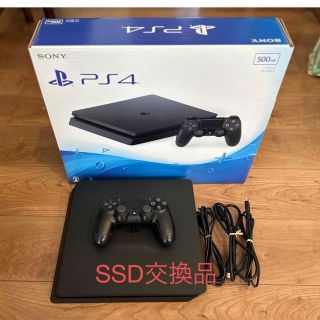 ソニー(SONY)のPS4 本体 CUH-2000A B01 500GB SSD交換品(家庭用ゲーム機本体)