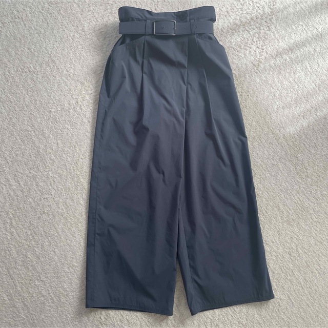nagonstans スパンライクタイプライター ベルトルーズワイド pants