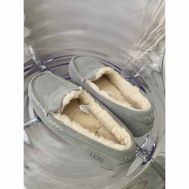 UGG - UGG アンスレー モカシン US8 39 25cm 新品未使用 ライトグレー ...