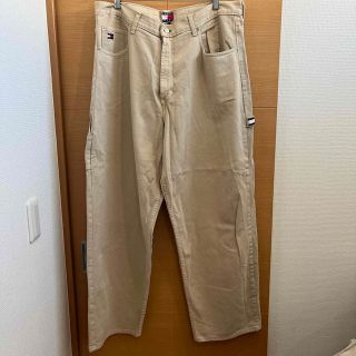 トミーヒルフィガー(TOMMY HILFIGER)の古着　トミヒル　カーゴ　デニム　トミージーンズ(デニム/ジーンズ)