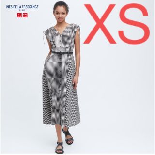 ユニクロ(UNIQLO)のユニクロ　イネス　ワンピース　XS(ロングワンピース/マキシワンピース)