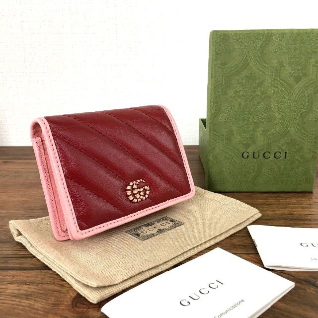 2022激安通販 Gucci 434 573811 コンパクトウォレット GUCCI 未使用品