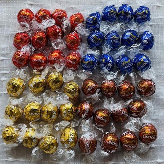 リンツ(Lindt)のコストコ リンツ チョコレート リンドール ゴールドアソート 48個(菓子/デザート)