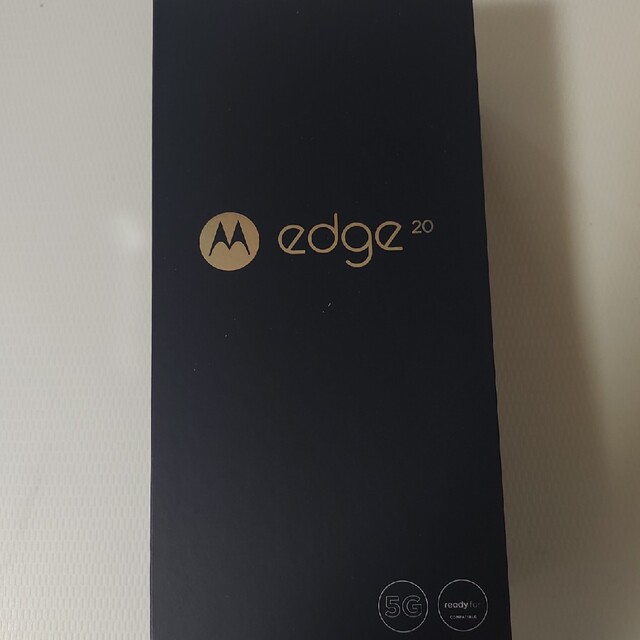 Motorola モトローラ edge20 フロストオニキス SIMフリー1280GBOS種類