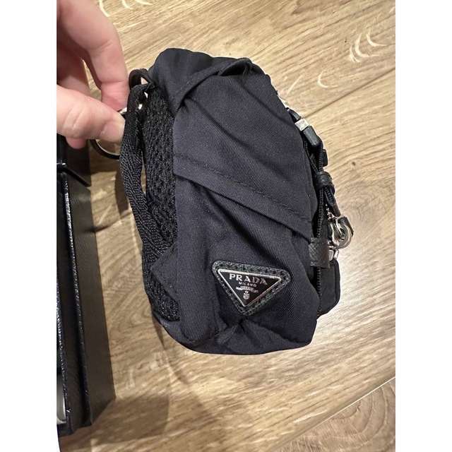 PRADA】ナイロンリュック型チャーム ブラック | www.tspea.org