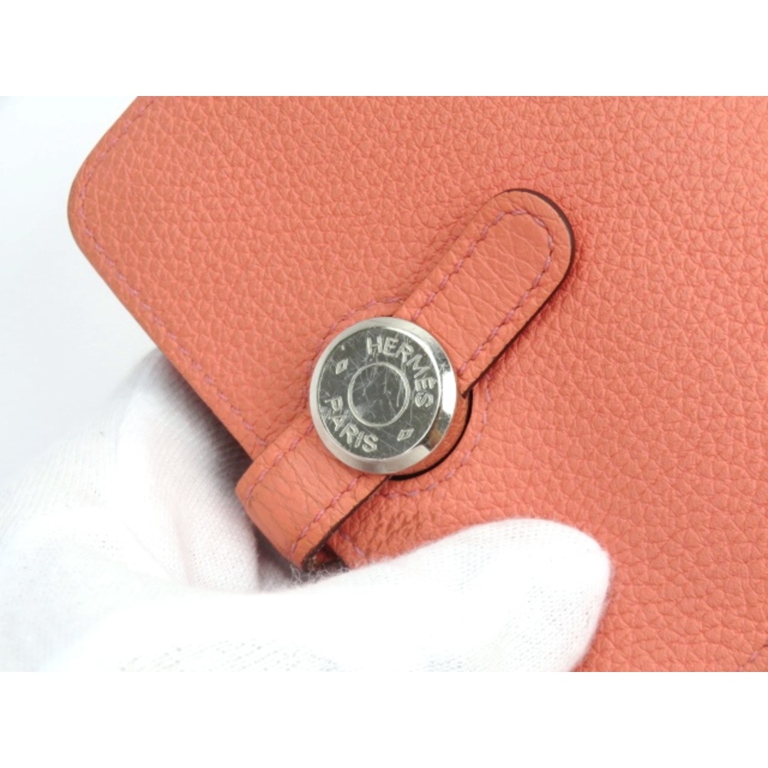 Hermes(エルメス)の▼値下げ▼■中古■　エルメス ドゴン カード コイン ケース 財布 ピンク トリヨン X刻 【A73063】 レディースのファッション小物(コインケース)の商品写真