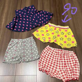 オールドネイビー(Old Navy)のボトムス、ブルマ、パンツ4枚セット　80 90(パンツ)