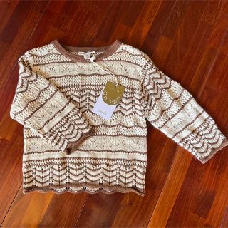 キャラメルベビー&チャイルド(Caramel baby&child )のGrown Crotched Pull Over(ニット/セーター)