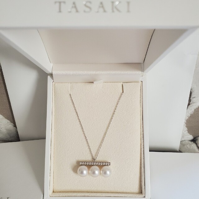 TASAKI　たさき　バランス　ネオ　ダイヤモンド　パヴェ　ペンダント　ネックレ