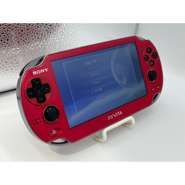 【動作品】PlayStationVita レッド PCH-1000 本体 PS 1