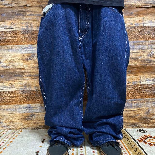 COOGI - クージーデニムジーンズ刺繍ストリートw42極太b系 COOGI - クージーデニムジーンズ刺繍ストリートw42極太b系
