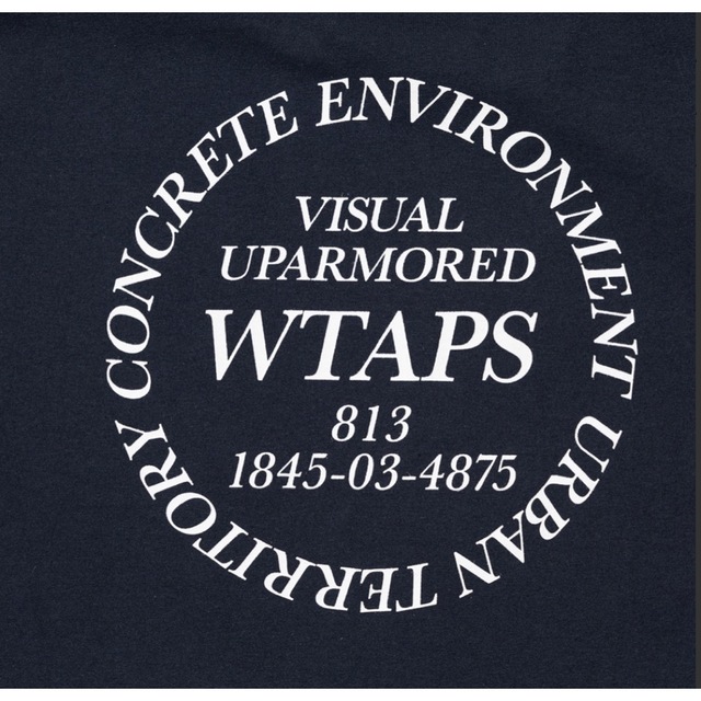 W)taps(ダブルタップス)のWTAPS URBAN TRANSITION LS COTTON NAVY L メンズのトップス(Tシャツ/カットソー(七分/長袖))の商品写真