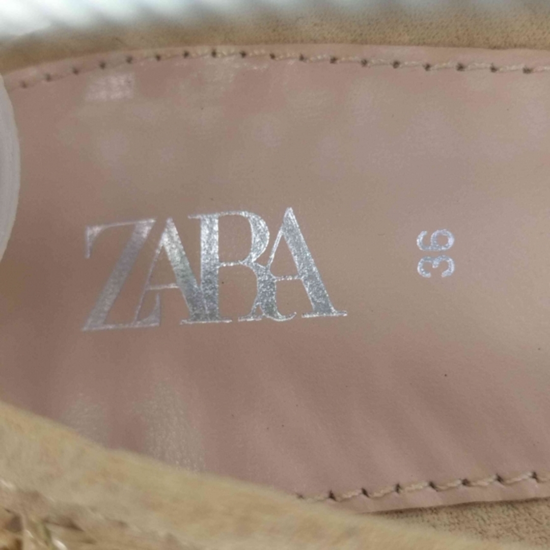 ZARA(ザラ)のZARA(ザラ) FLAT DIE CUT SHOES フラットシューズ レディースの靴/シューズ(ハイヒール/パンプス)の商品写真