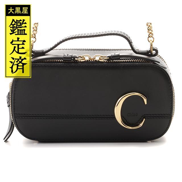 日本最大級 Chloe - Chloe クロエC ヴァニティ ミニバッグ カーフ