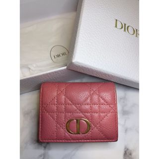 クリスチャンディオール(Christian Dior)のレディディオール カロ コンパクトウォレット 三つ折り財布(財布)