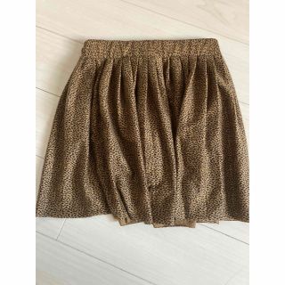 ザラキッズ(ZARA KIDS)のZARA キッズ　レオパード　ヒョウ　スカート　110(スカート)