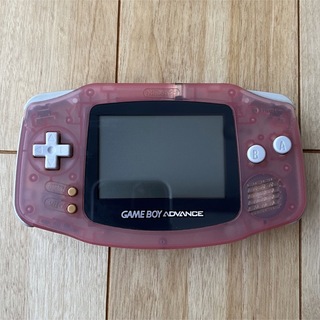 ゲームボーイアドバンス(ゲームボーイアドバンス)のGAME BOY ADVANCE　ピンク(携帯用ゲーム機本体)