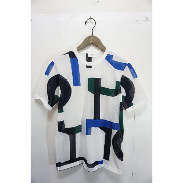 JIL SANDER - 専用13SSジルサンダー 本人期 総柄 メッシュ Tシャツ本物212N▲