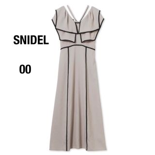 SNIDEL - ラッフルカラーワンピース【snidel・スナイデル】完売カラー ...