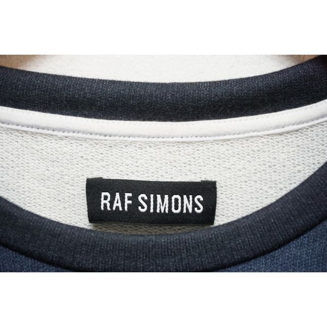 希少13SS RAF SIMONS サンセットスウェットTシャツ212N▲