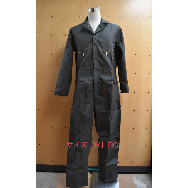 Dickies サイズ【M】RG オリーブグリーン ディッキーズ 長袖つなぎの通販 by KIPAKIPA's shop｜ディッキーズならラクマ