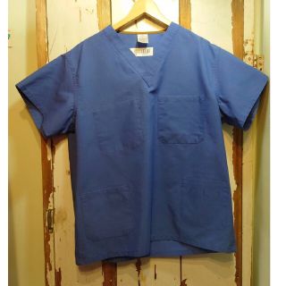 Sサイズ/urbane scrubs リメイク スクラブパンツ 茶(ブラウン)系