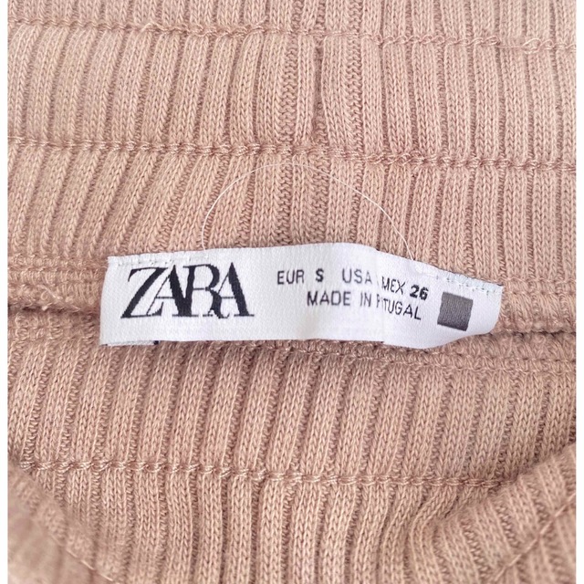 ZARA(ザラ)のZARA リブスカート レディースのスカート(ひざ丈スカート)の商品写真