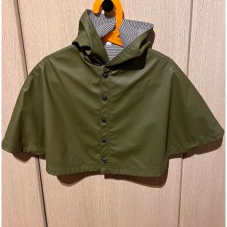 プチバトー(PETIT BATEAU)の【値下】プチバトー◆撥水ポンチョ(ジャケット/上着)