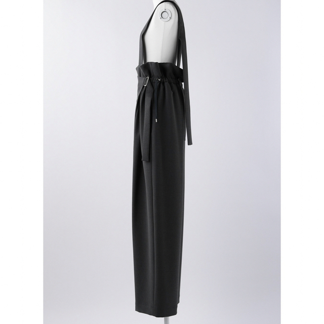 23SS 新品 ENFOLDエンフォルド ワンショルダーパンツ グレー38 | www