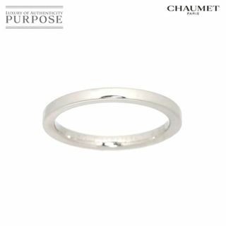 ショーメ(CHAUMET)のショーメ CHAUMET エターナル クラシック #52 ダイヤ 1P リング Pt プラチナ 指輪 VLP 90184998(リング(指輪))