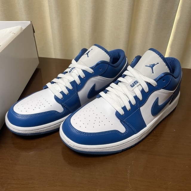 Nike WMNS Air Jordan 1 Low "Marina Blue" 1