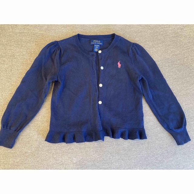 POLO RALPH LAUREN(ポロラルフローレン)の★桃千代さん専用★ラルフローレン　キッズ　カーディガン　4T キッズ/ベビー/マタニティのキッズ服女の子用(90cm~)(カーディガン)の商品写真