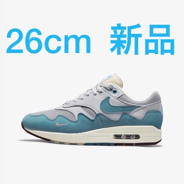 Patta × Nike Air Max 1 "Noise Aqua"スニーカー