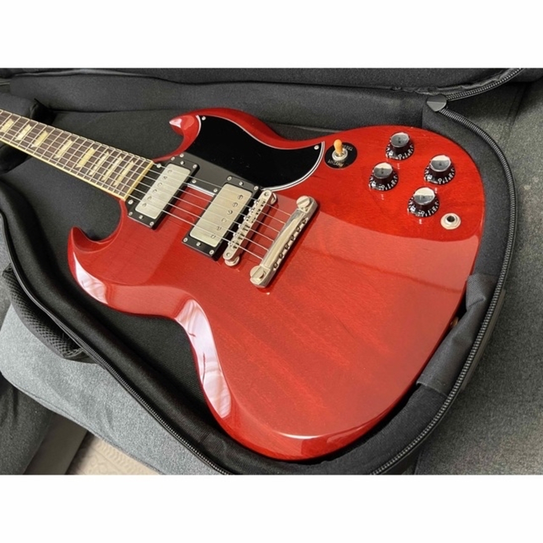 Gibson(ギブソン)の美品 Crews LED-1961 SG JACARANDA Momose 楽器のギター(エレキギター)の商品写真