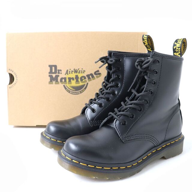 【美品】Dr.Martens ドクターマーチン 8ホールブーツ 箱付き