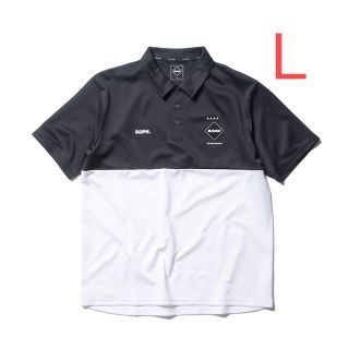 FCRB 23SS S/S PANEL POLO ポロシャツ 半袖 ポロシャツ ネイビー サイズXL 正規品 / 30990