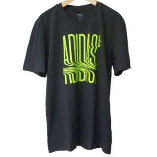 アディダス(adidas)の新品未使用◆大きいサイズ◆(XO)(2XL)アディダス 黒グラフィックTシャツ(Tシャツ/カットソー(半袖/袖なし))