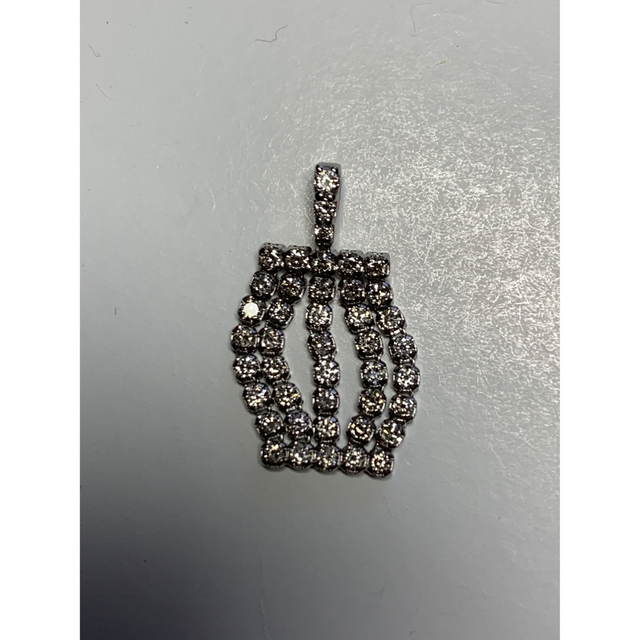 Pt900 ダイヤモンドネックレストップ 0.5ct-