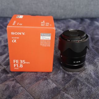 ソニー(SONY)のSel35f18f 新品購入後外出無し　4/16までの特価(レンズ(単焦点))