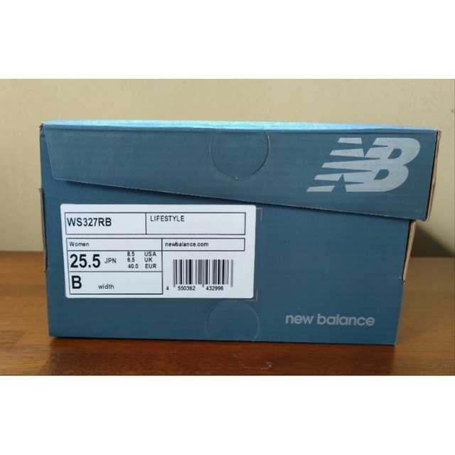 New Balance(ニューバランス)の★【新品未使用】ニューバランスWS327RB 25.5cm BEIGE/BLUE レディースの靴/シューズ(スニーカー)の商品写真