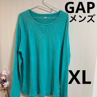 ギャップ(GAP)の6a135 Gap ギャップ　メンズ　青緑シャツ　綿100% ヴィンテージシャツ(ニット/セーター)