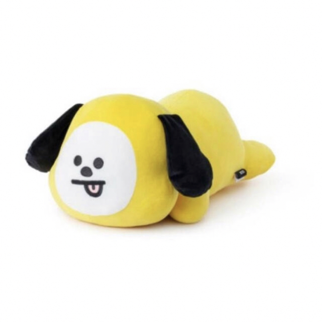 BT21(ビーティーイシビル)のBTS BT21 バンタン　CHIMMY チミー ジミン　寝そべり　ぬいぐるみ エンタメ/ホビーのおもちゃ/ぬいぐるみ(ぬいぐるみ)の商品写真